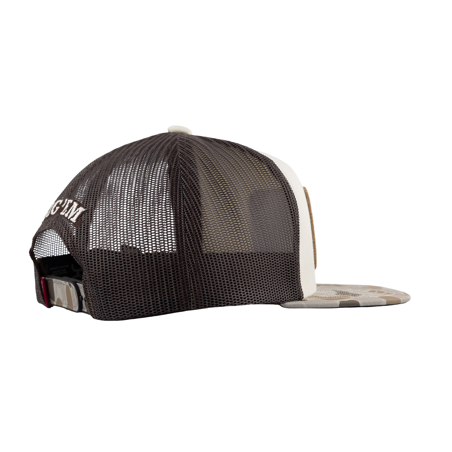 Howdy Hooey Patch Camo Cap - Beige