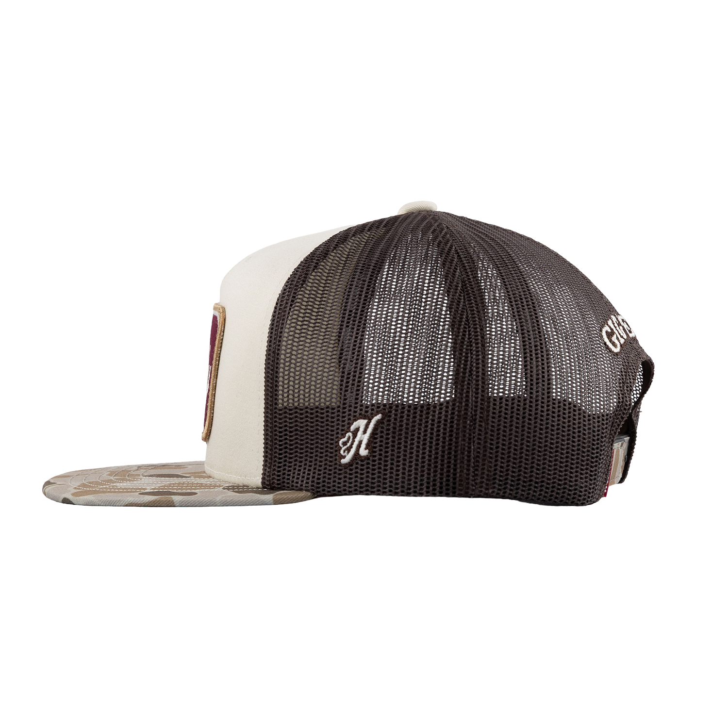 Howdy Hooey Patch Camo Cap - Beige