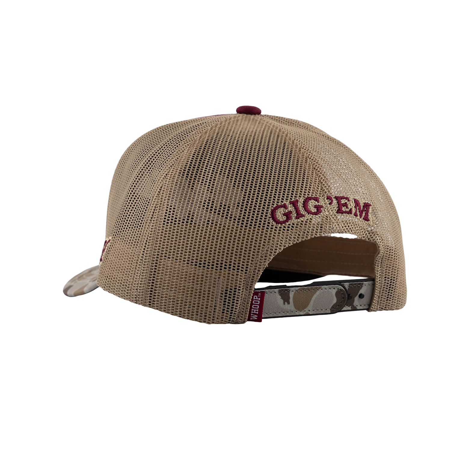 Script Aggies Hooey Mesh Cap - Camo