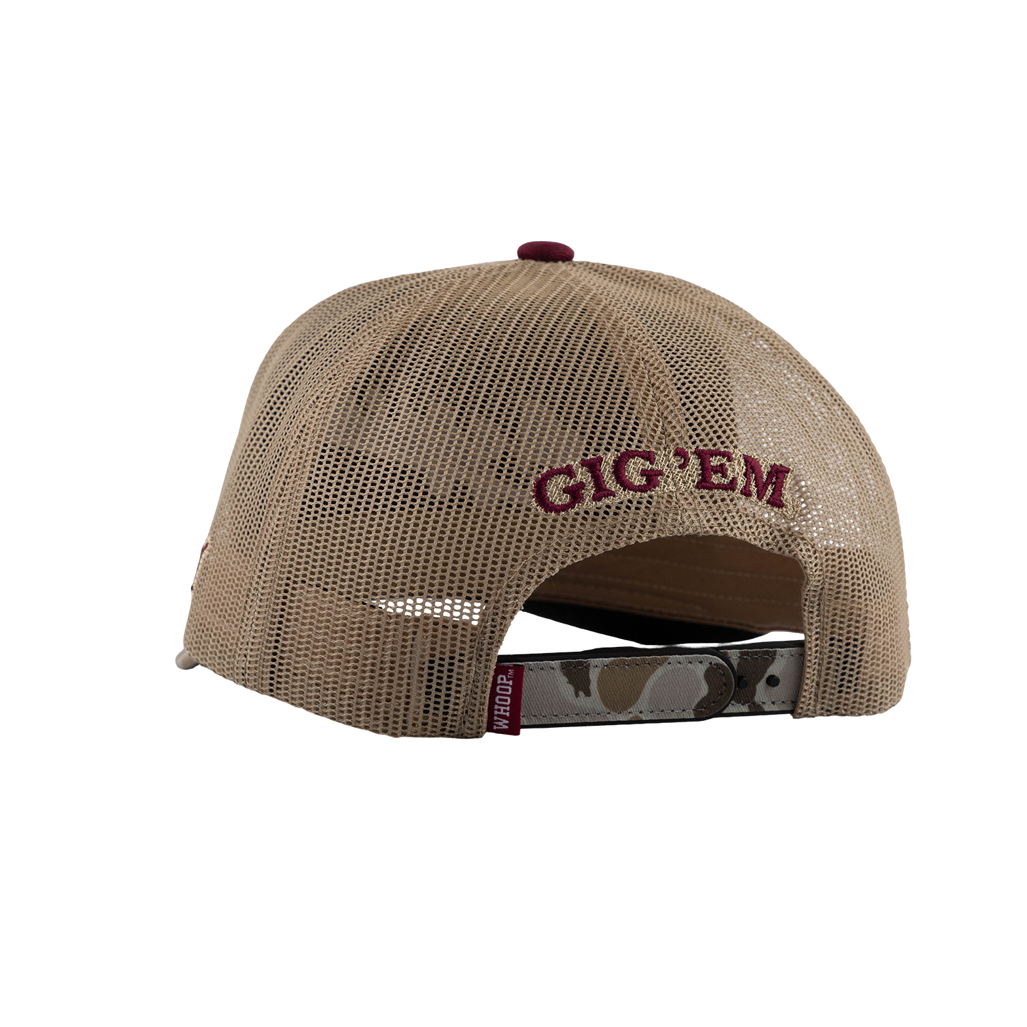 Script Aggies Hooey Mesh Cap - Camo