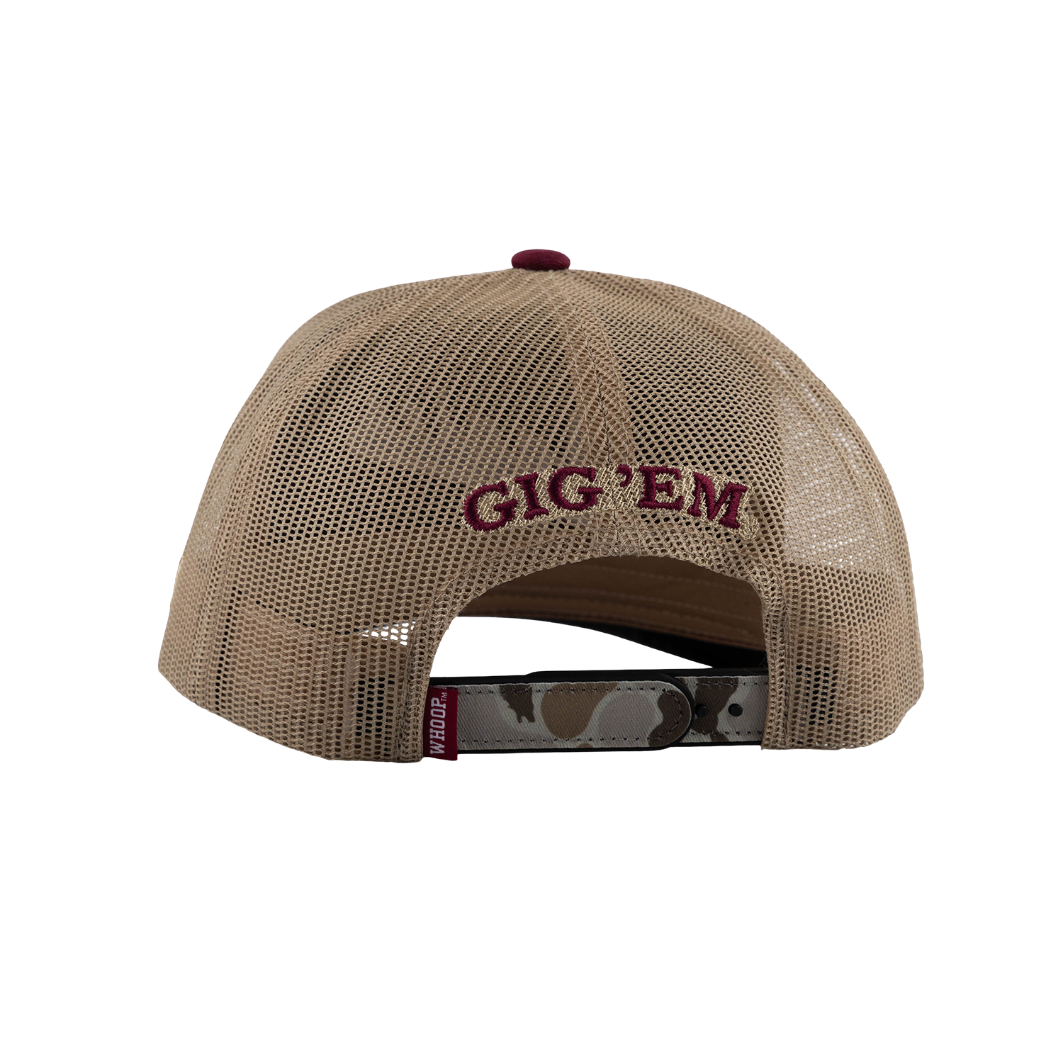 Script Aggies Hooey Mesh Cap - Camo