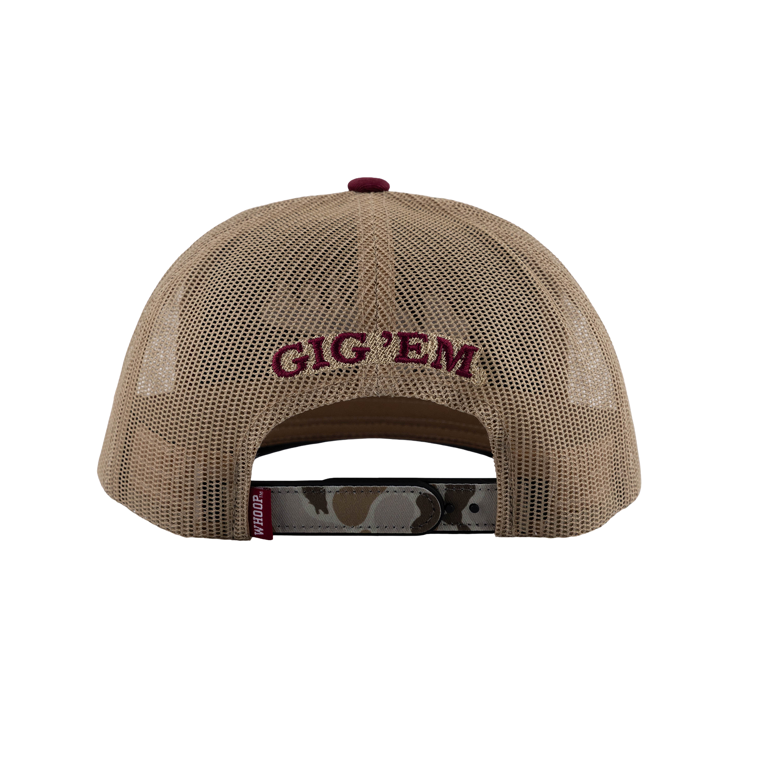 Script Aggies Hooey Mesh Cap - Camo