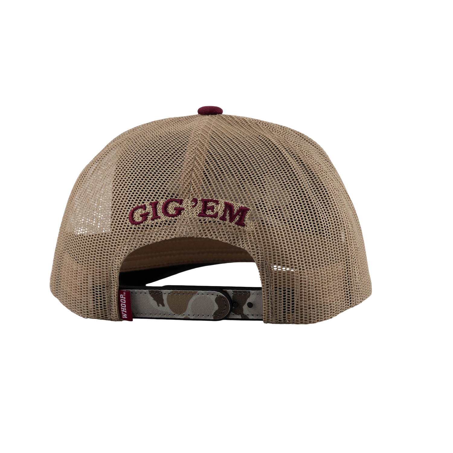 Script Aggies Hooey Mesh Cap - Camo