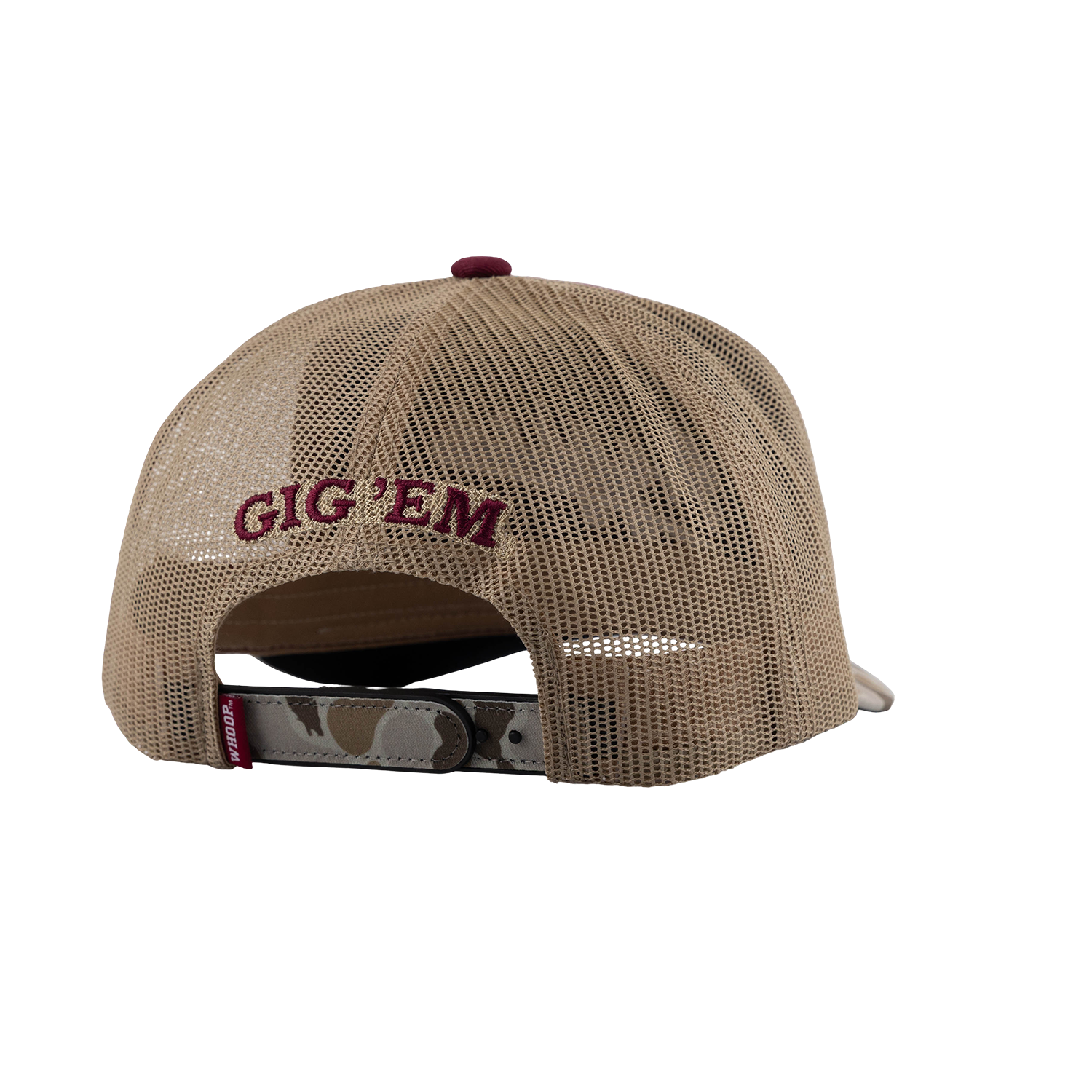 Script Aggies Hooey Mesh Cap - Camo