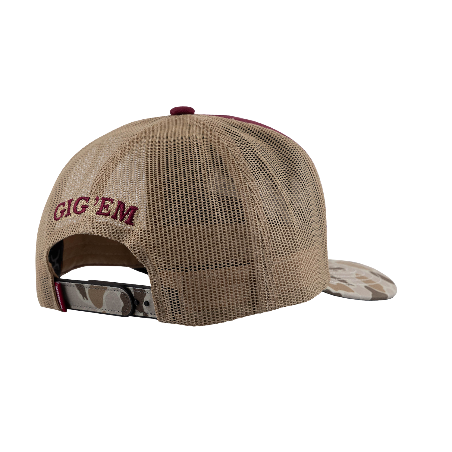 Script Aggies Hooey Mesh Cap - Camo