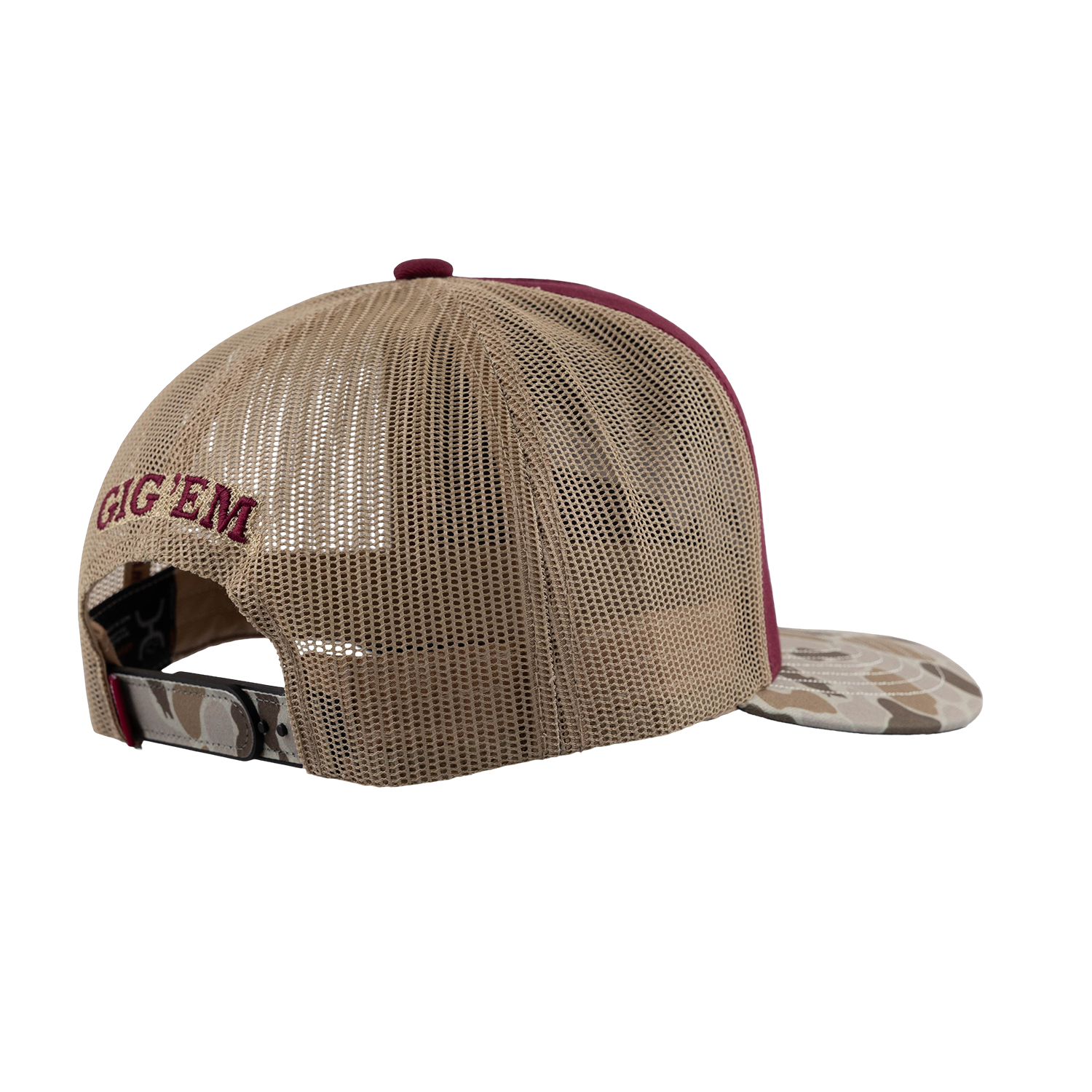 Script Aggies Hooey Mesh Cap - Camo