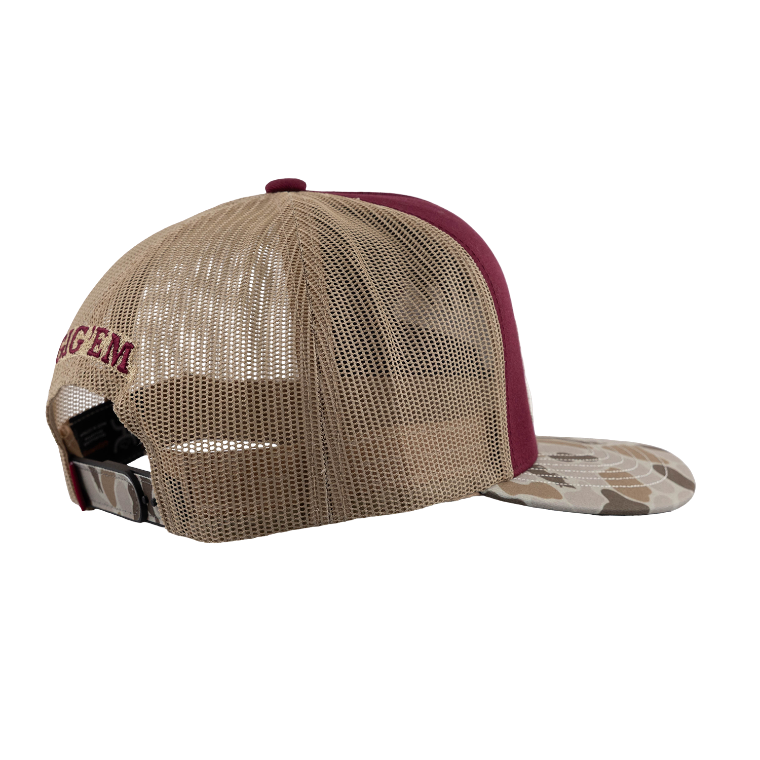 Script Aggies Hooey Mesh Cap - Camo
