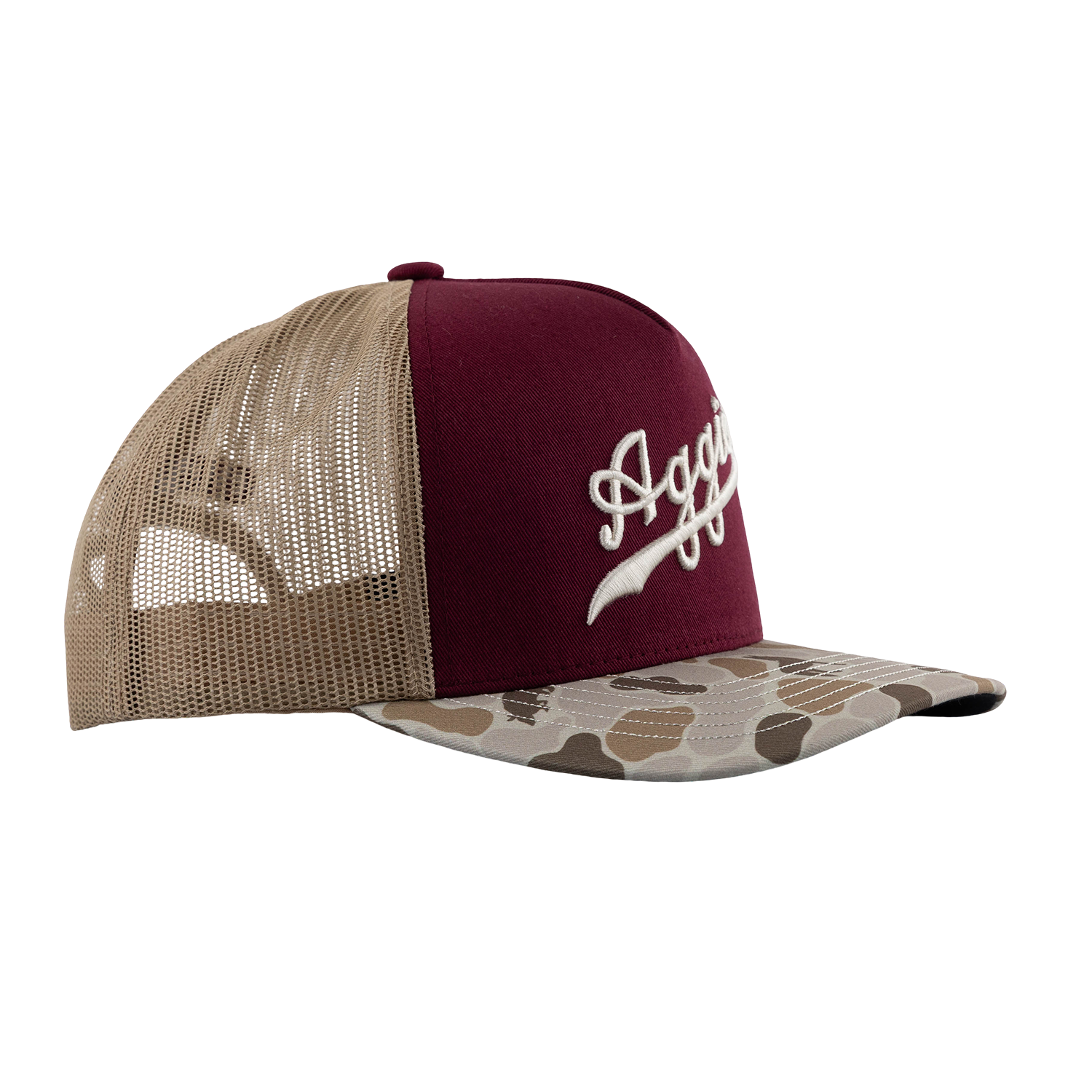 Script Aggies Hooey Mesh Cap - Camo
