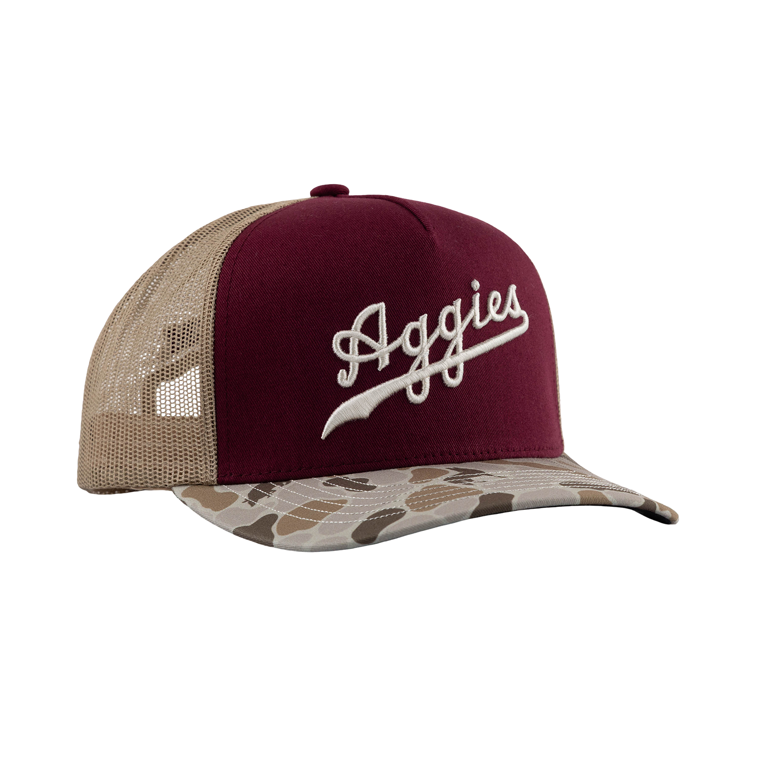 Script Aggies Hooey Mesh Cap - Camo