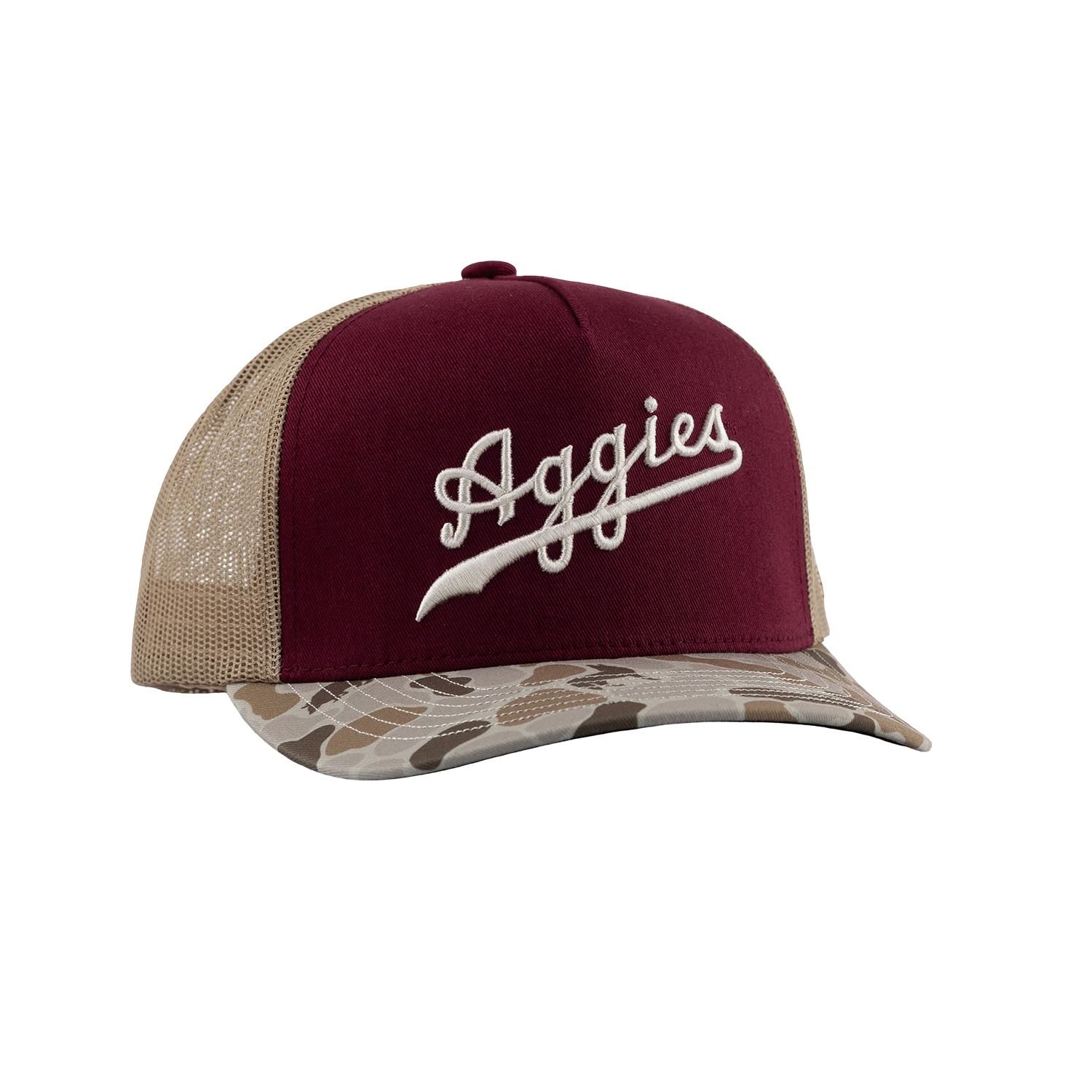 Script Aggies Hooey Mesh Cap - Camo