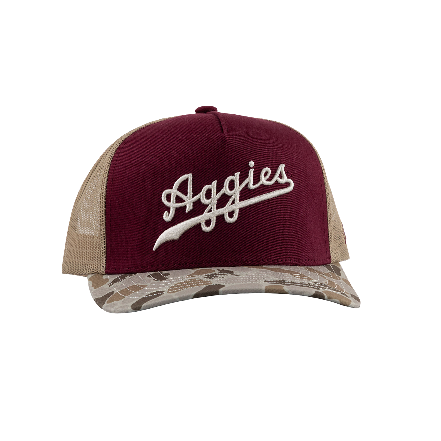 Script Aggies Hooey Mesh Cap - Camo