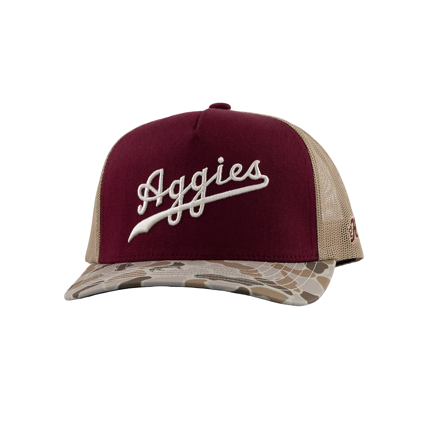 Script Aggies Hooey Mesh Cap - Camo