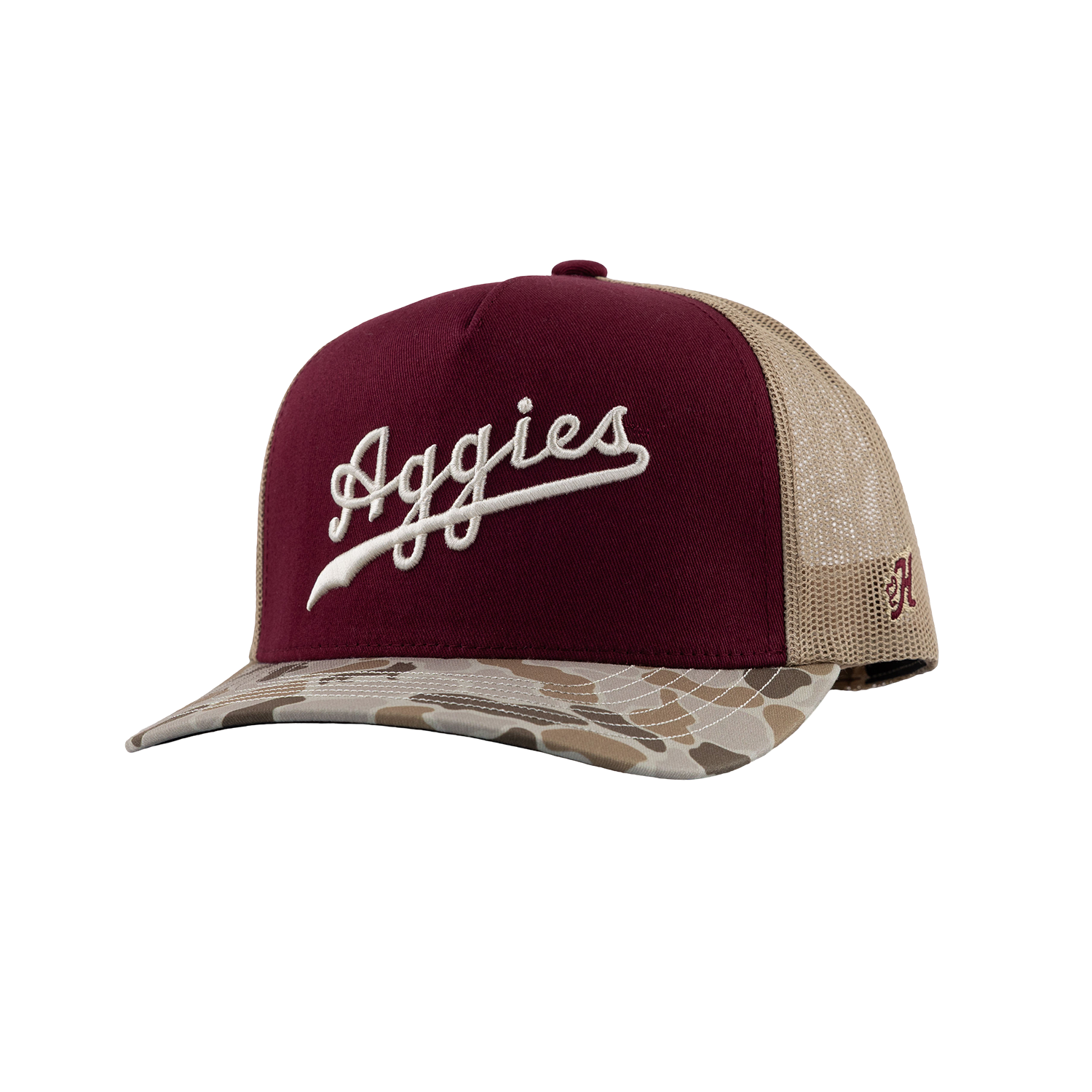 Script Aggies Hooey Mesh Cap - Camo