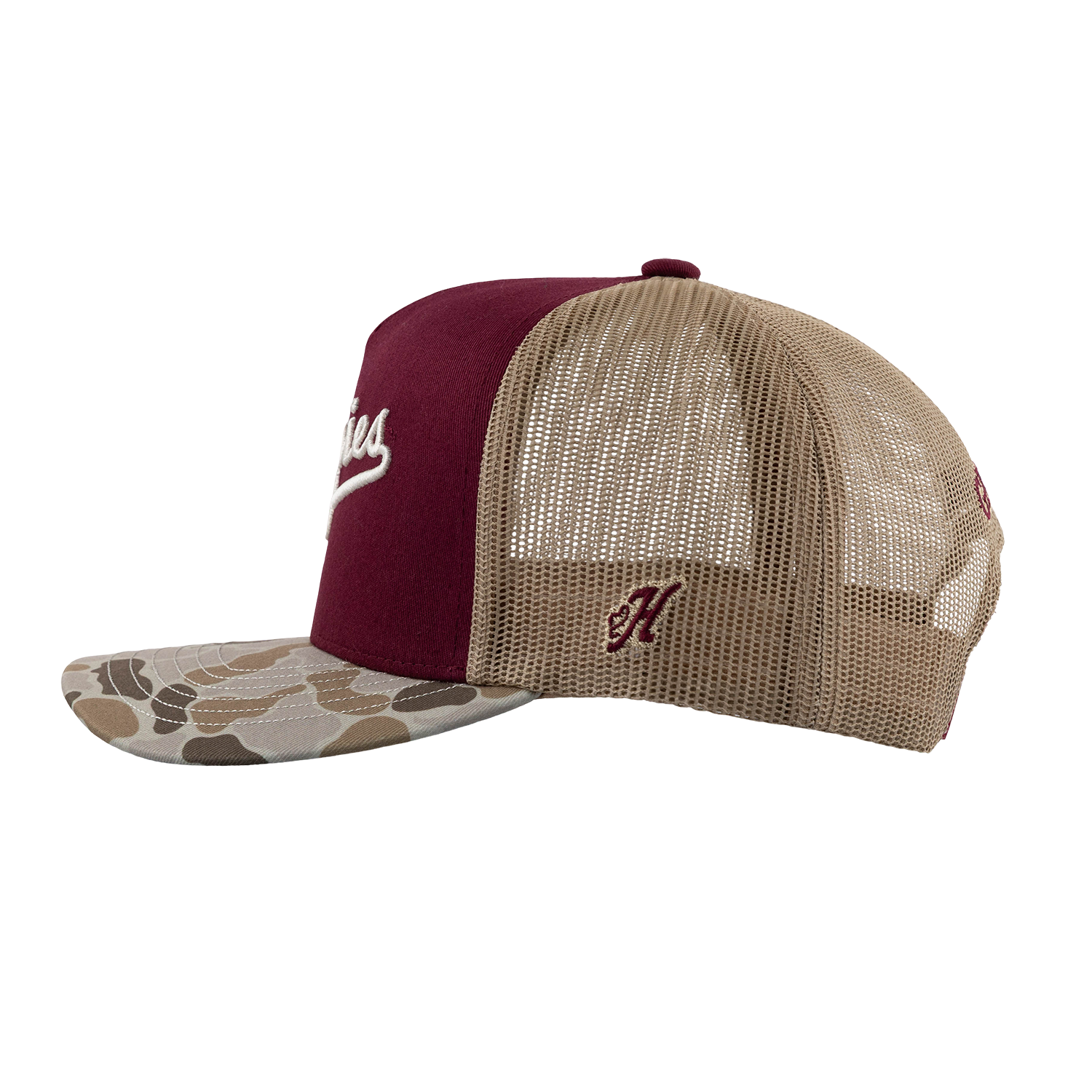 Script Aggies Hooey Mesh Cap - Camo