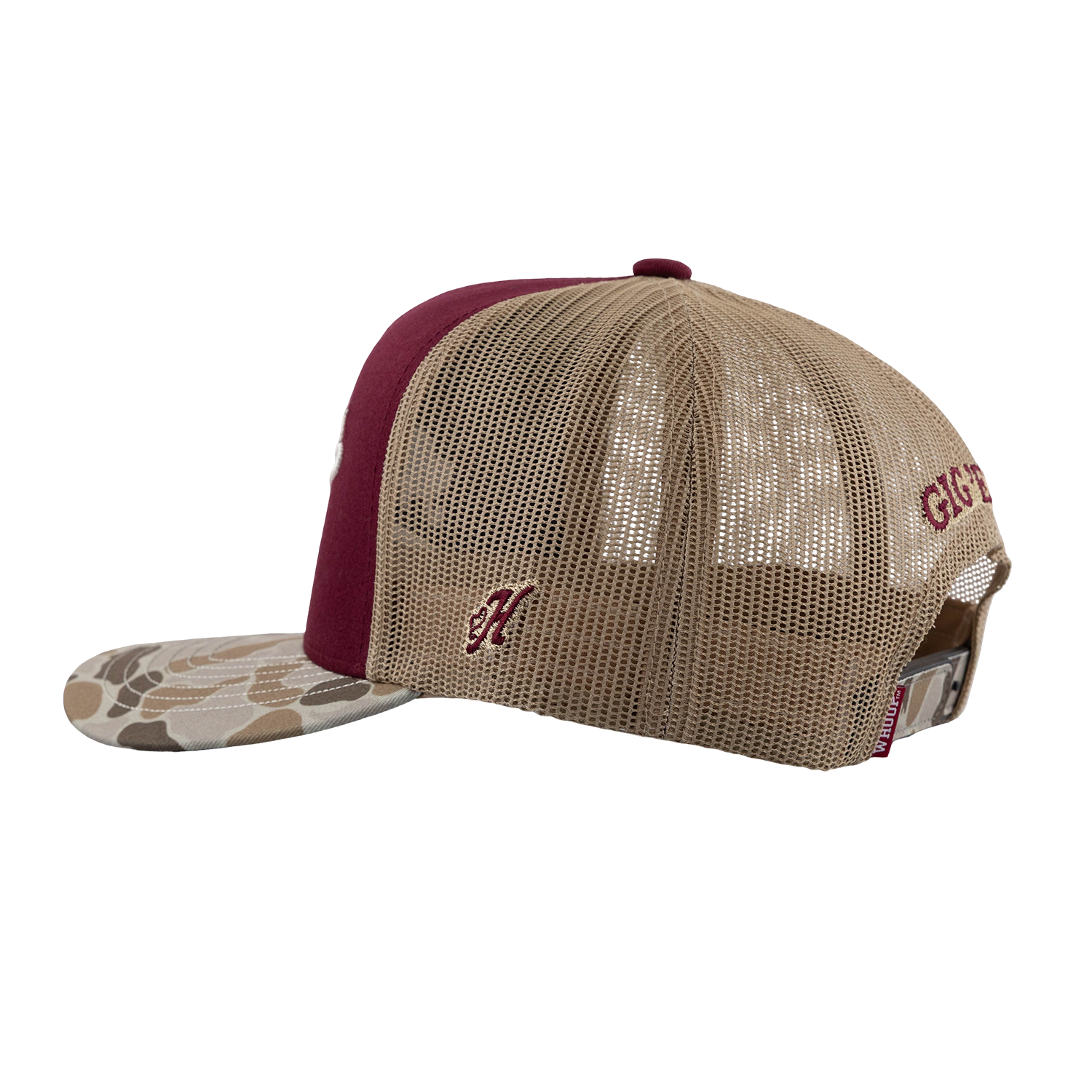 Script Aggies Hooey Mesh Cap - Camo