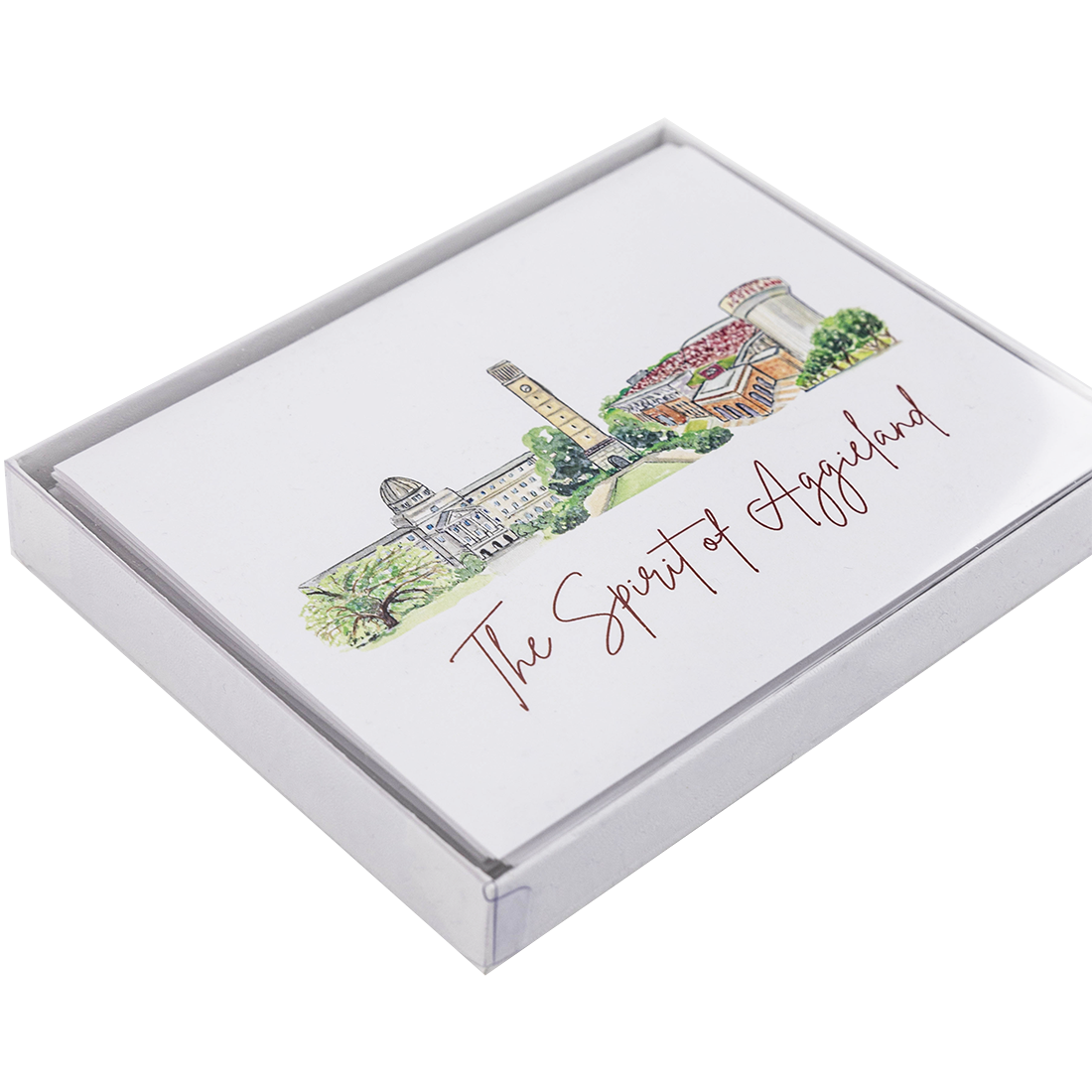 Texas A&M Valiant Landmark Boxed Note Cards