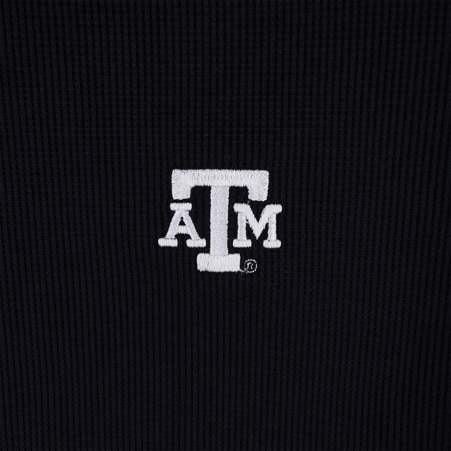 Texas A&M Mizzen + Main Textured Hoodie - Black