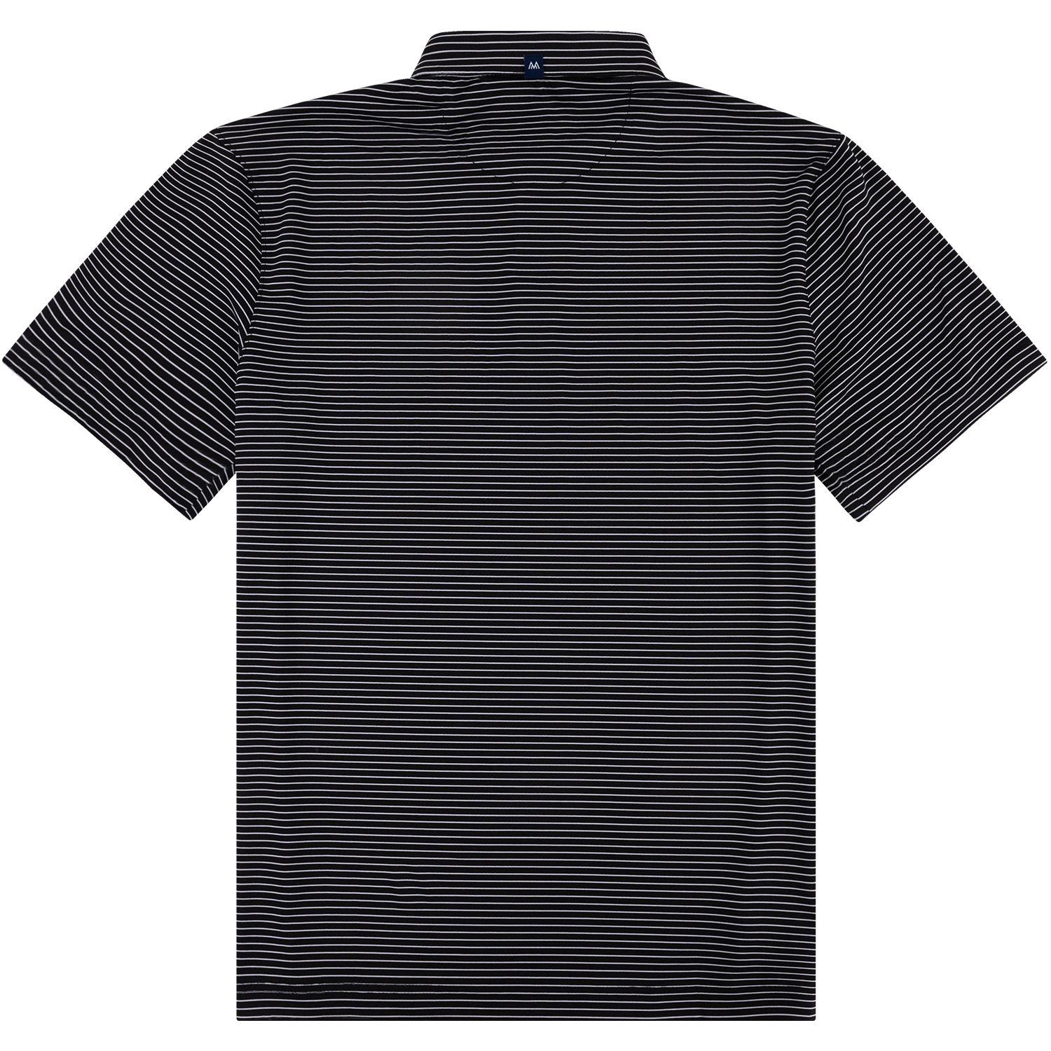 Texas A&M Mizzen + Main Striped Versa SS Polo - Black
