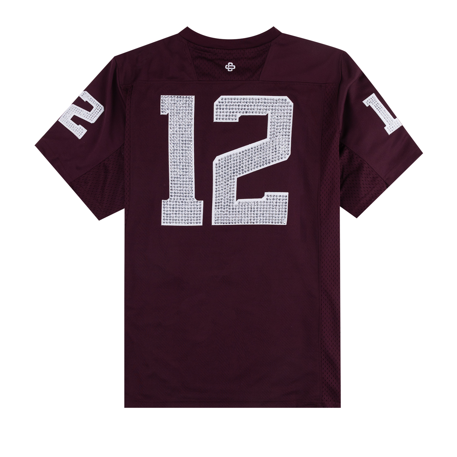 Texas A&M Collegiate Outfitters Rhinestone Football Jersey - Maroon