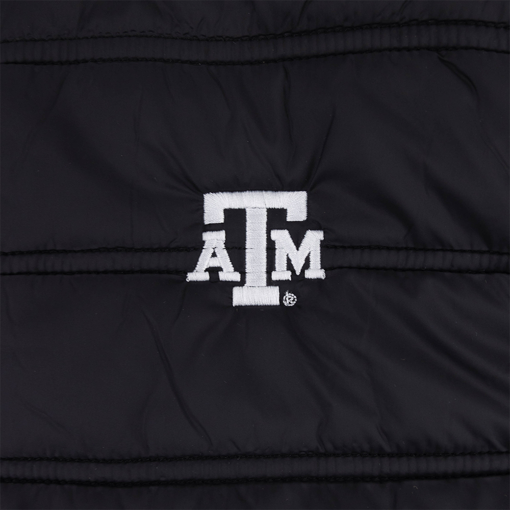 Texas A&M Flag & Anthem Performance Puffer Vest - Black