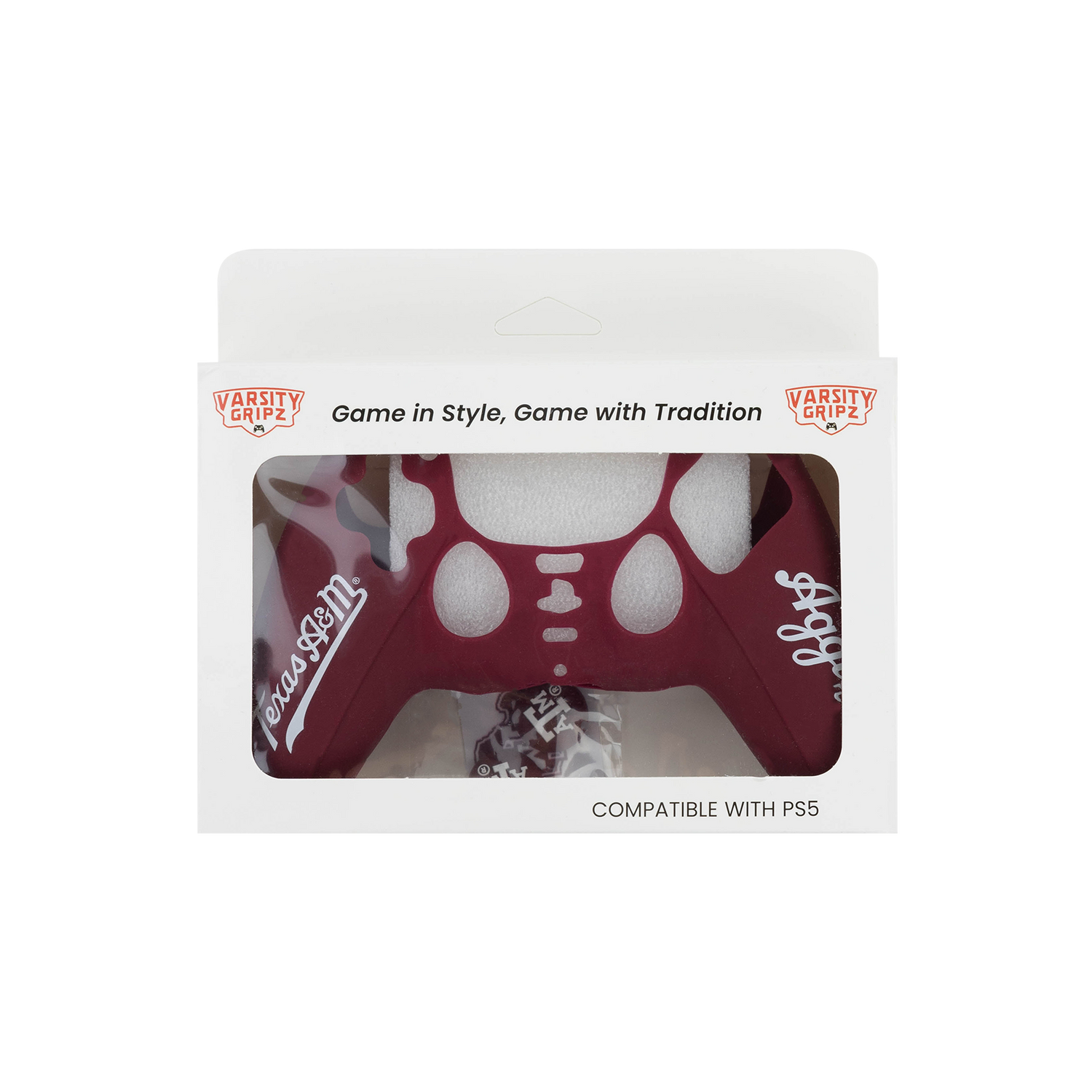 Texas A&M Varsity Gripz PS5 Home Aggie Starter Bundle