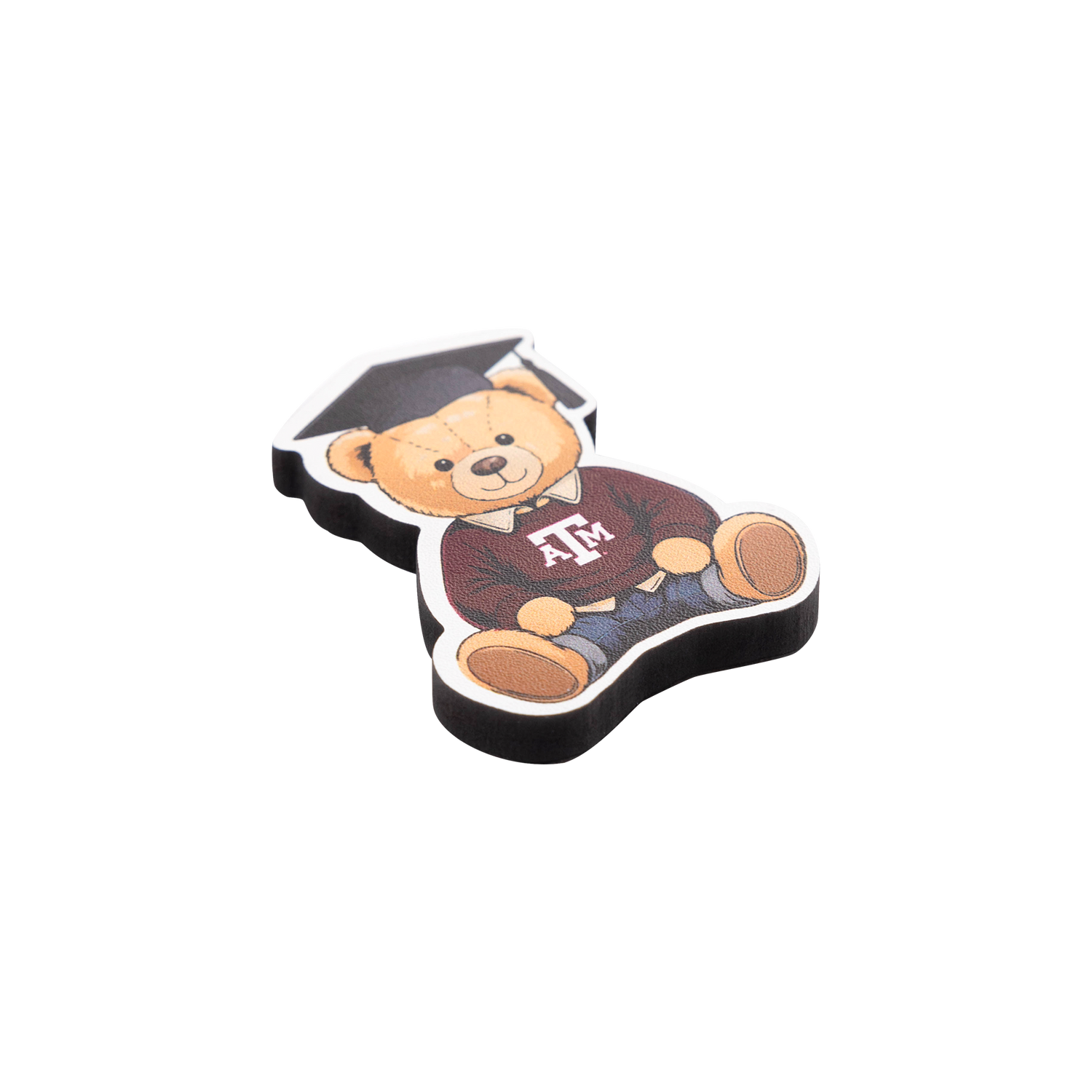 Texas A&M Graduate Teddy Bear Magnet