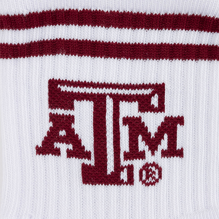 Texas A&M Strideline Half Calf 2 Pack Socks - Maroon