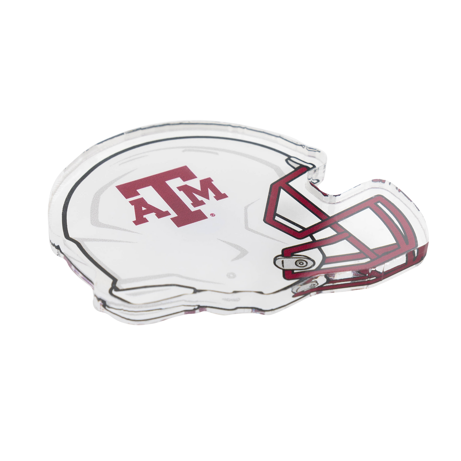 Texas A&M Color Shock Helmet Magnet