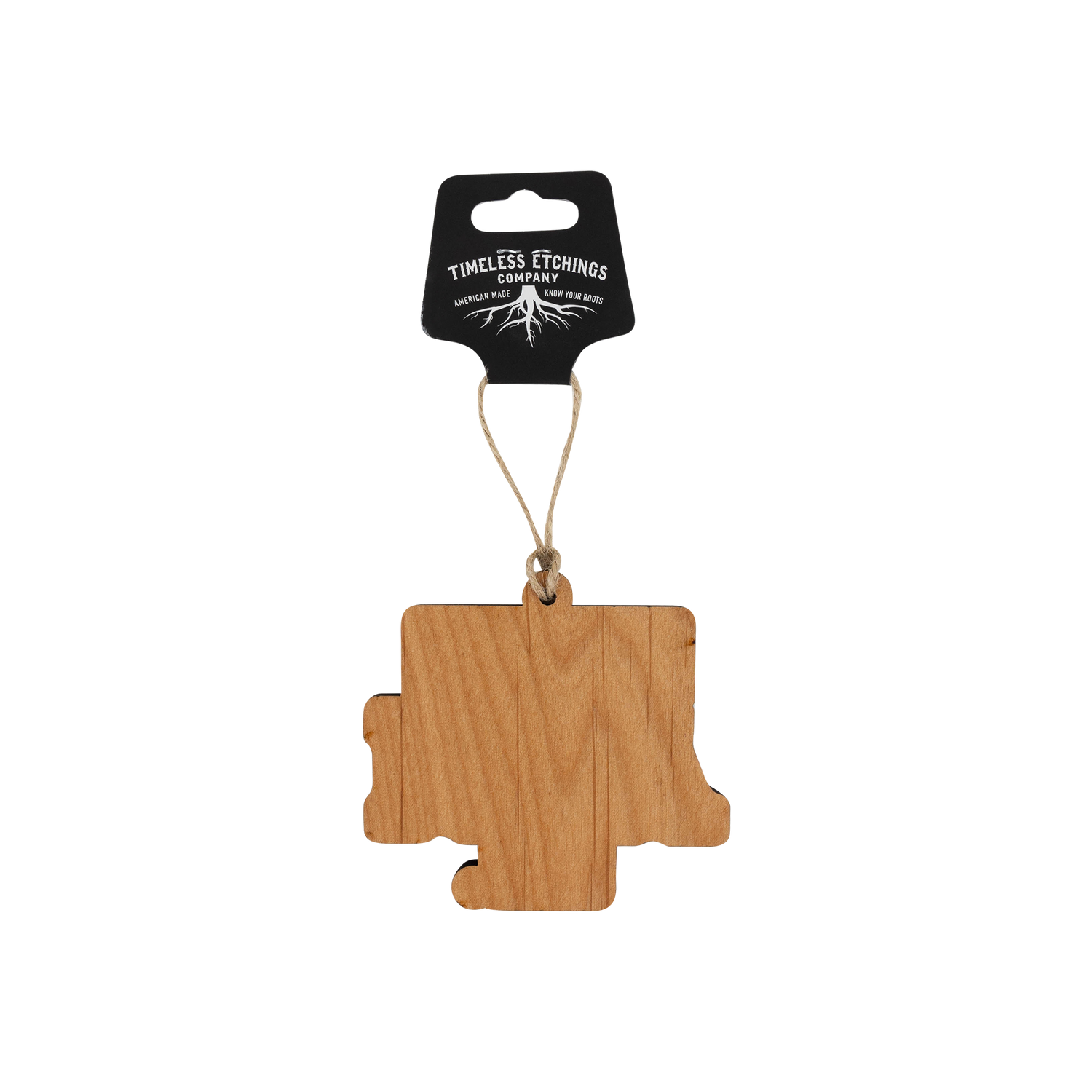 Texas A&M Timeless Etching Wooden Ornament