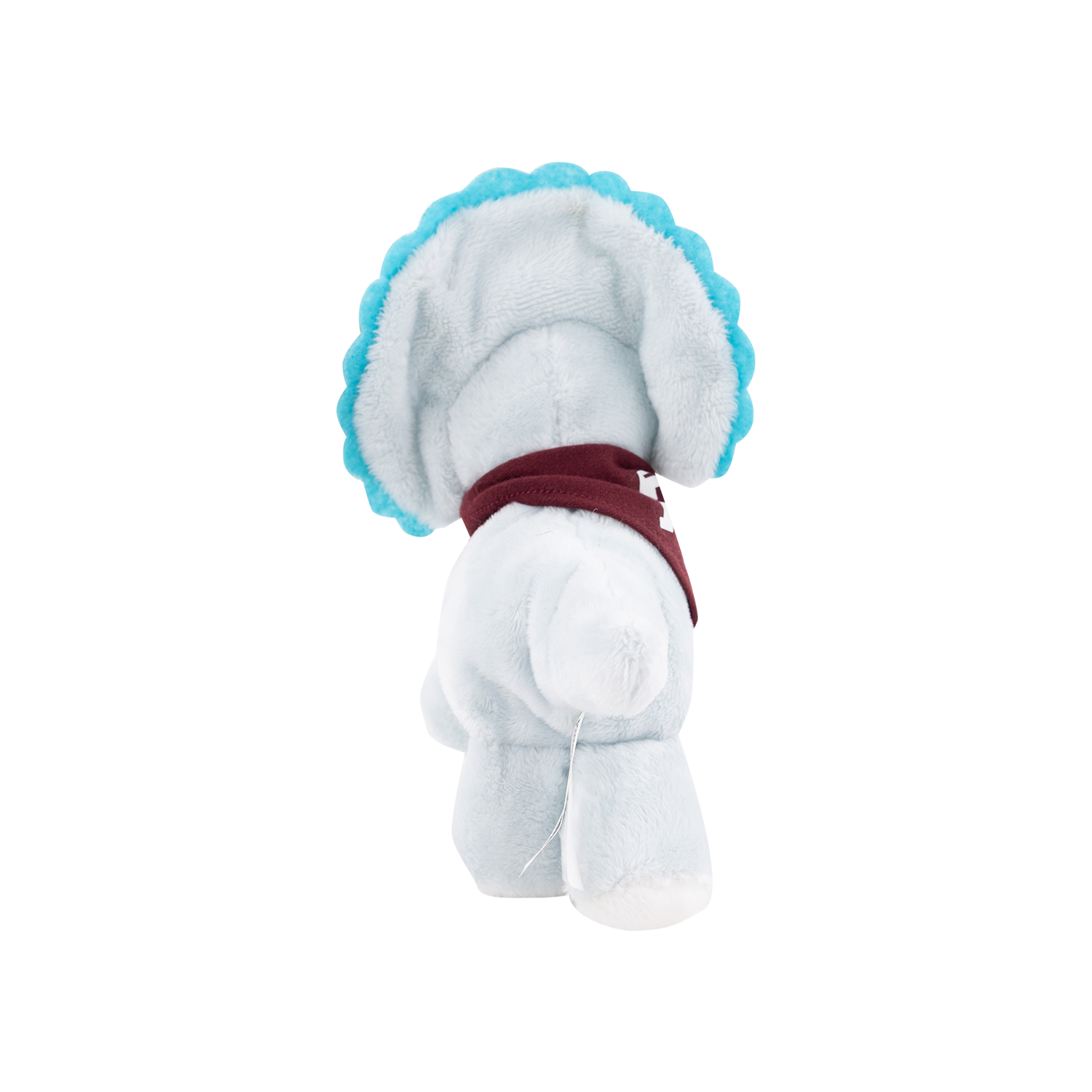 Texas A&M Short Stacks Triceratops Plush Animal with Bandana