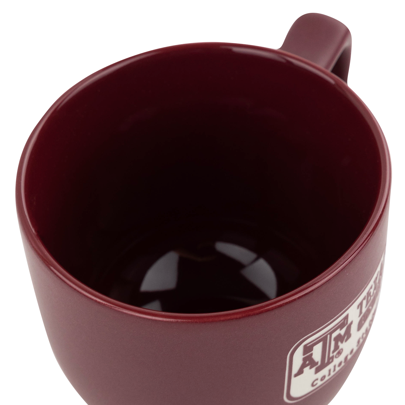 Texas A&M Matte Ceramic Engraved Mug