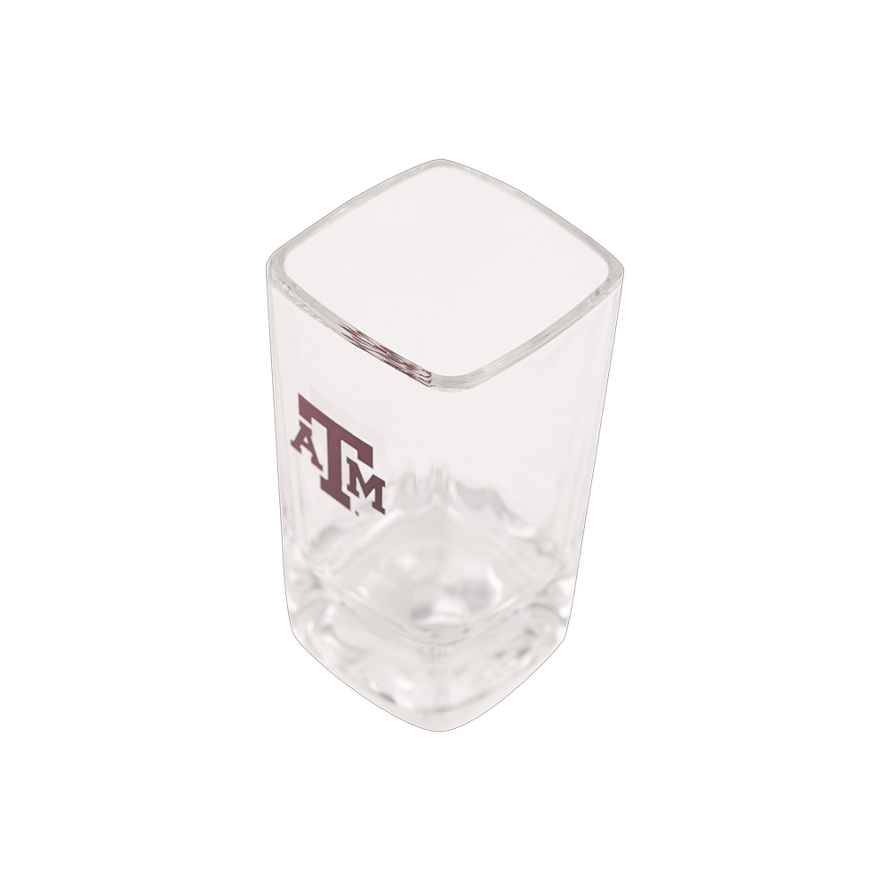 Texas A&M 3 oz Square Shot Glass