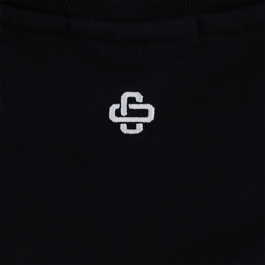 Script Aggies Collegiate Outfitters Felt T-Shirt - Black