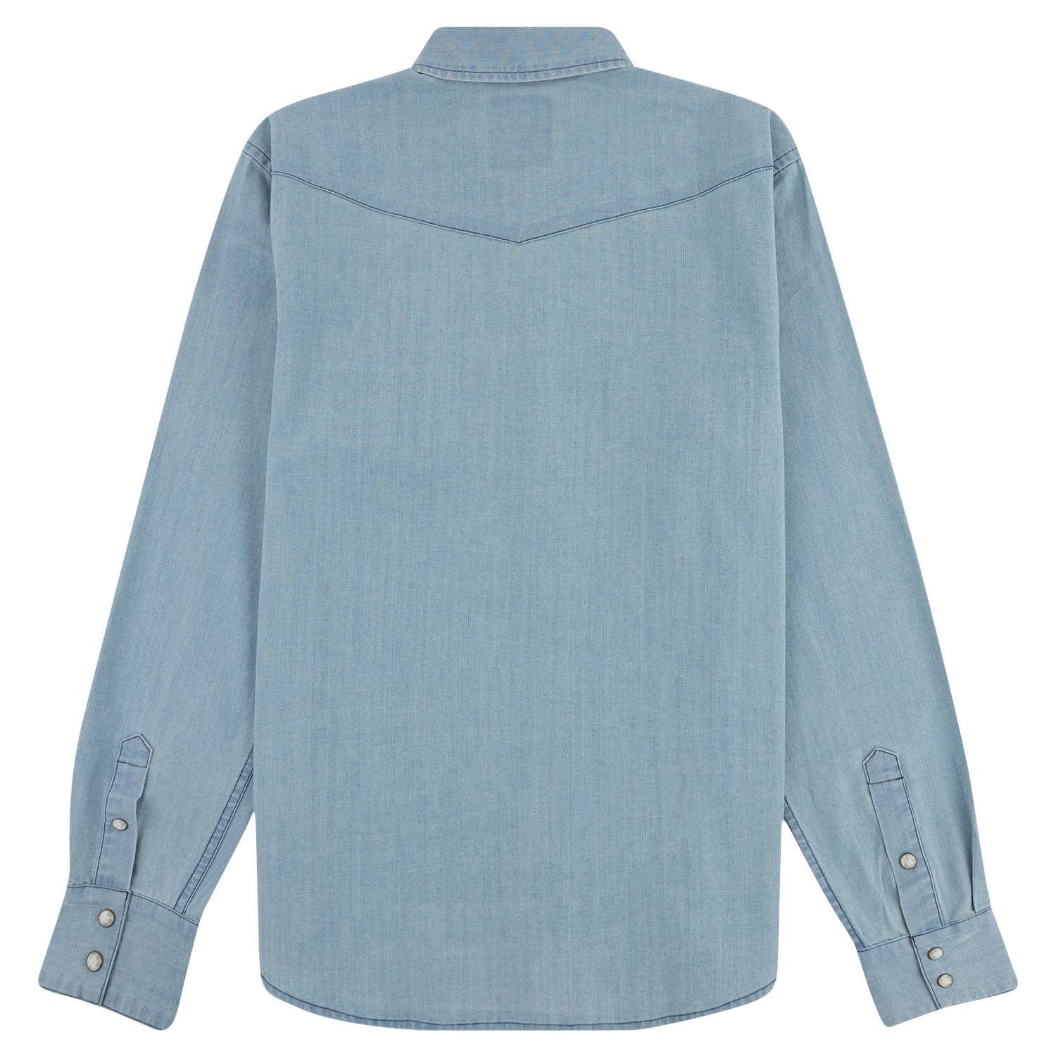 Texas A&M Pearl Snap Long Sleeve Shirt - Denim