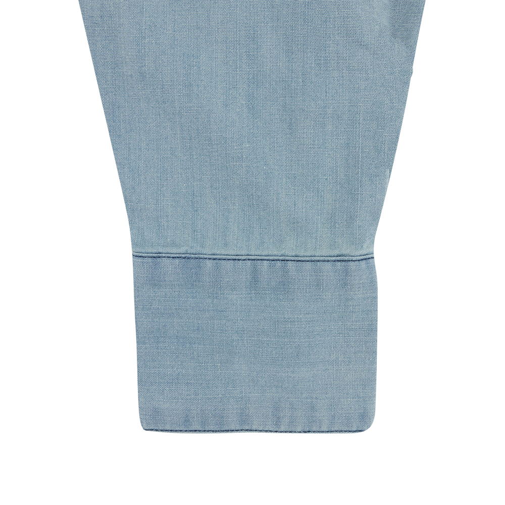 Texas A&M Pearl Snap Long Sleeve Shirt - Denim