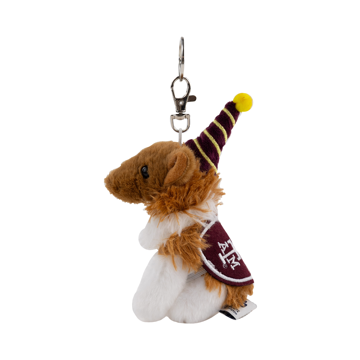 Texas A&M Reveille Birthday Keychain