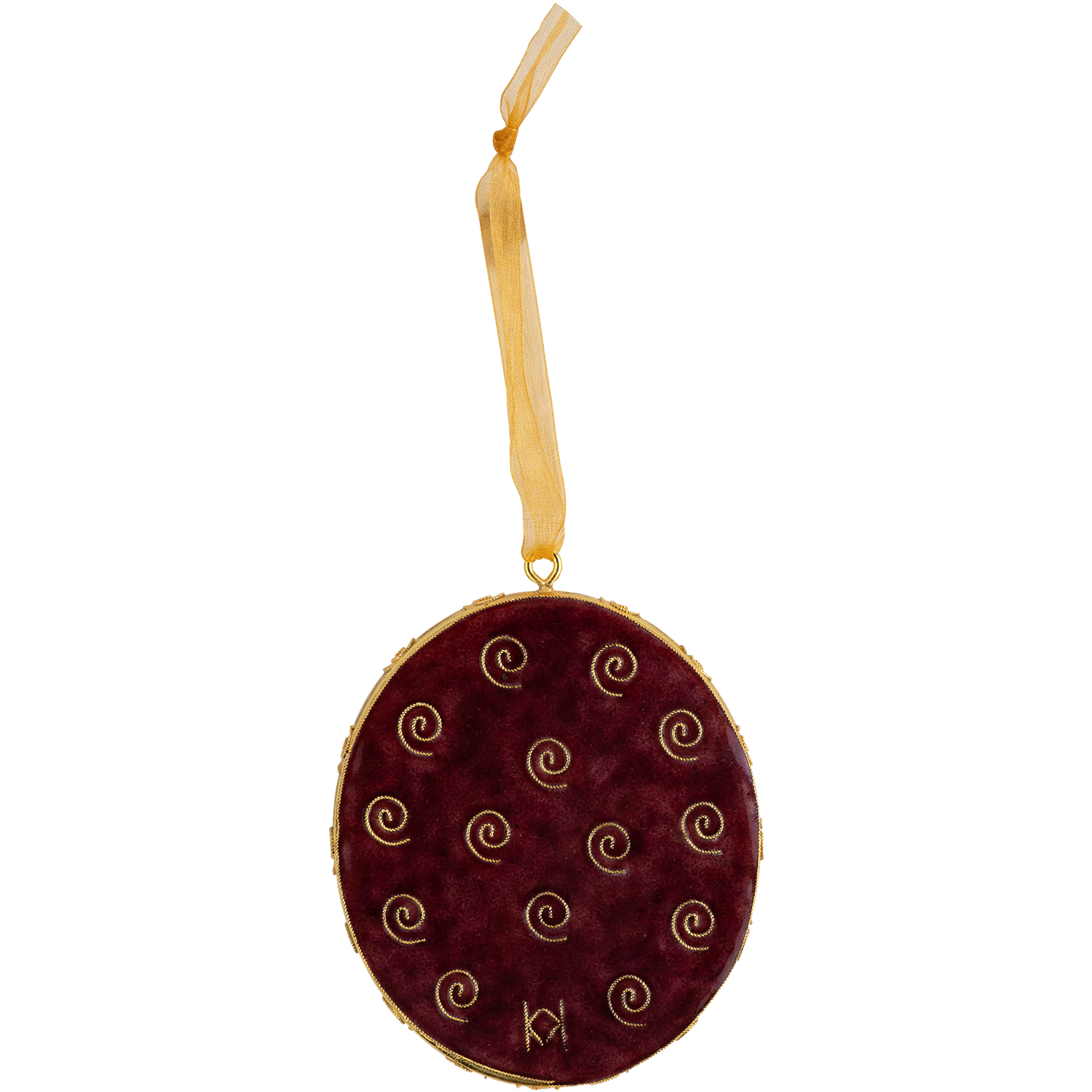 Texas A&M Kitty Keller Ring Crest Ornament