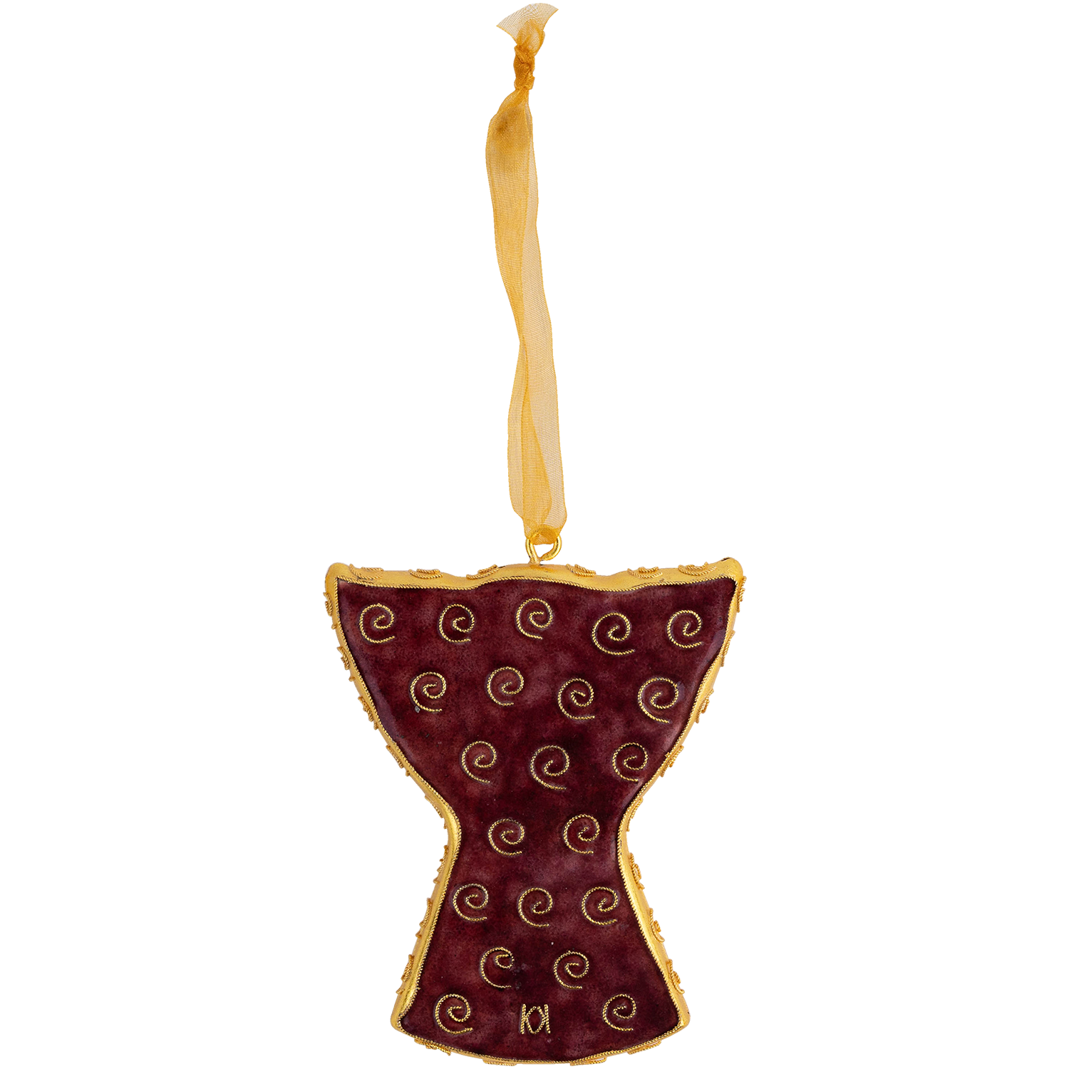 Texas A&M Kitty Keller Angel Ornament - Maroon
