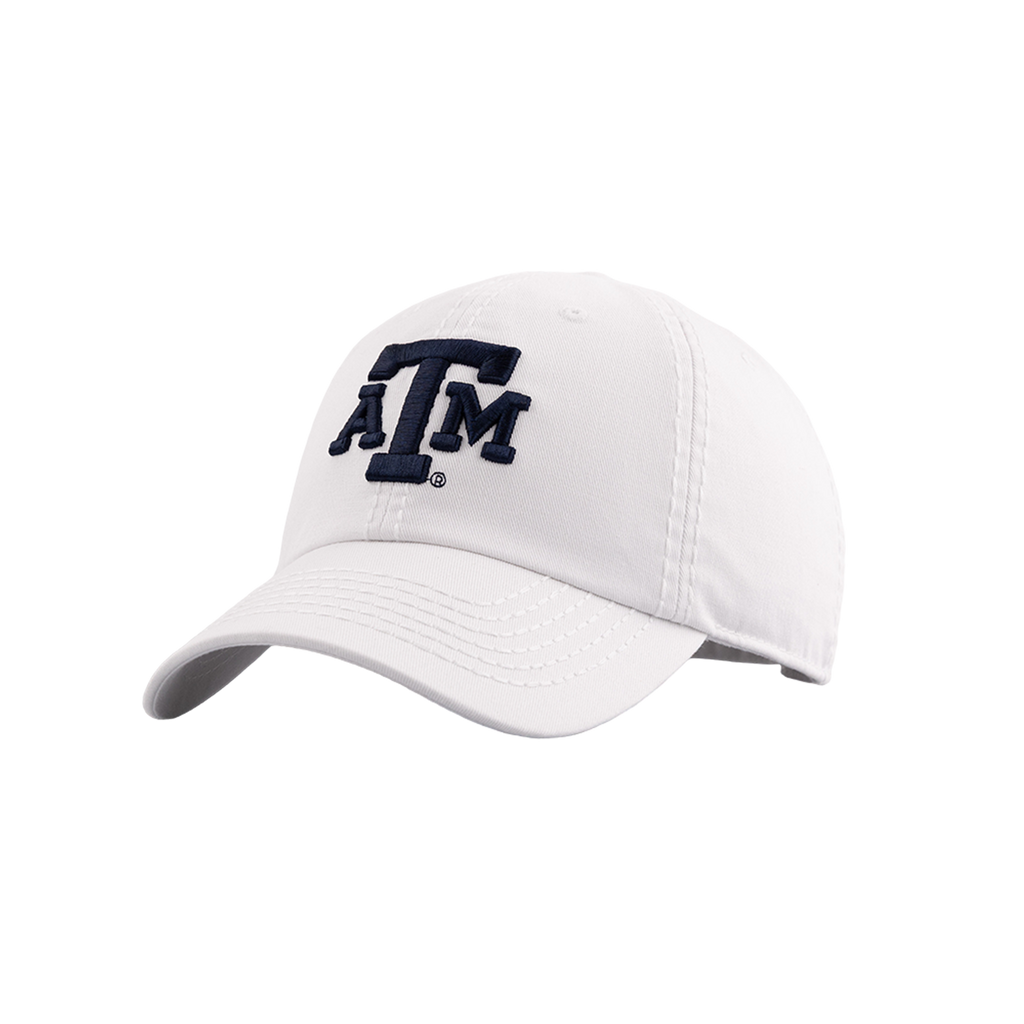 Texas A&M Collegiate Outfitters 6 Panel Adjustable Hat - White