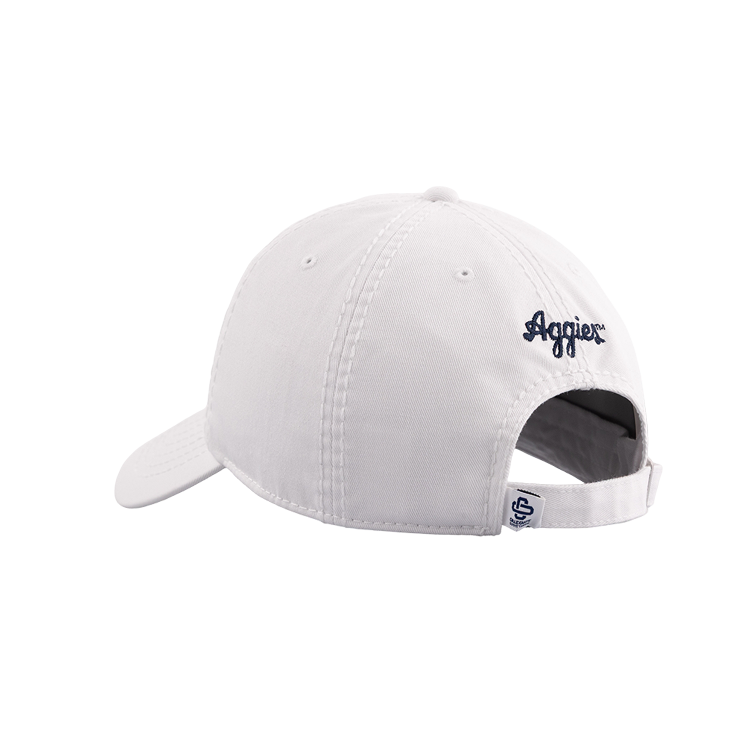 Texas A&M Collegiate Outfitters 6 Panel Adjustable Hat - White