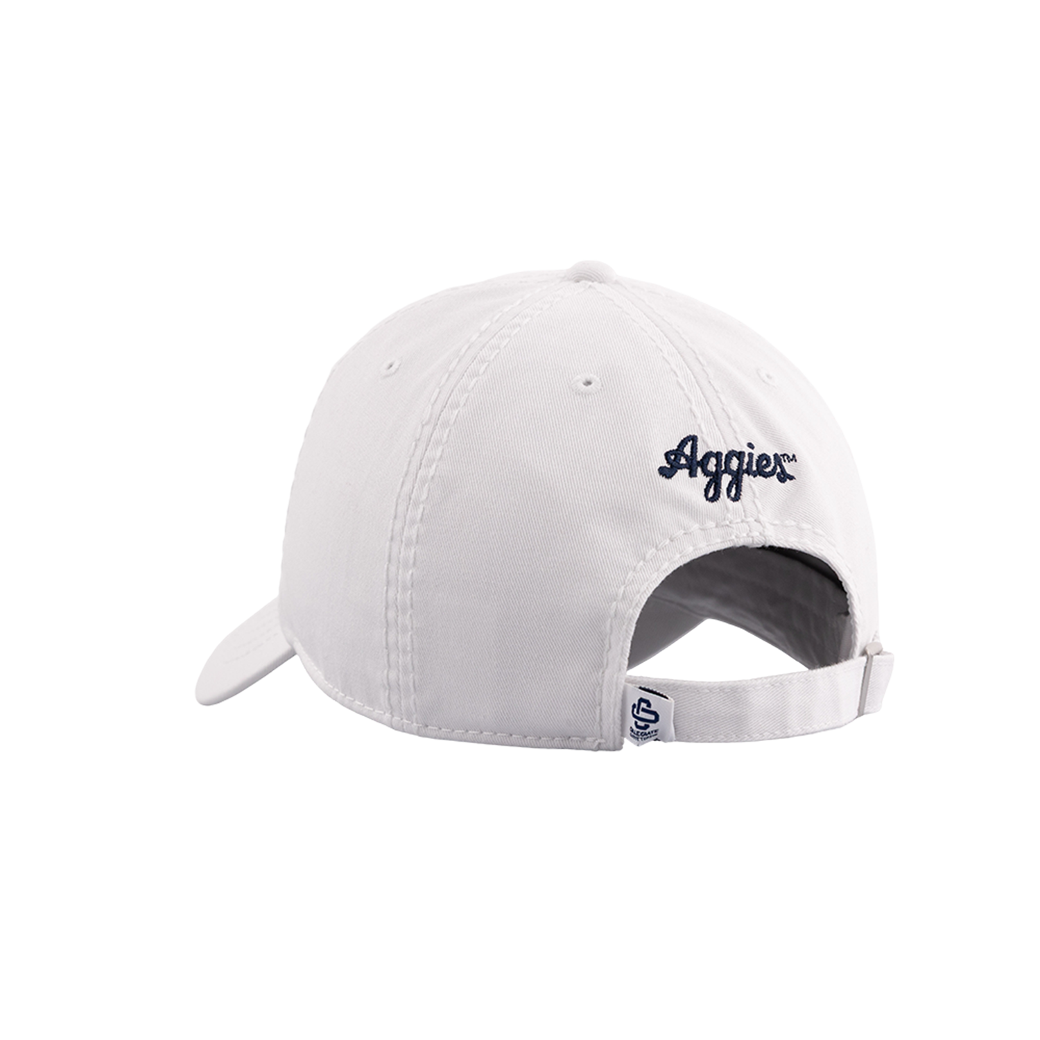 Texas A&M Collegiate Outfitters 6 Panel Adjustable Hat - White