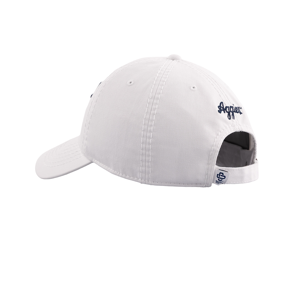Texas A&M Collegiate Outfitters 6 Panel Adjustable Hat - White