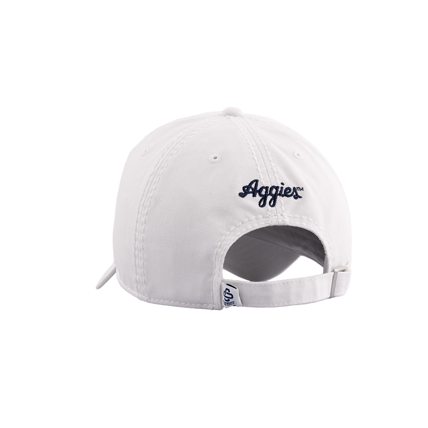 Texas A&M Collegiate Outfitters 6 Panel Adjustable Hat - White