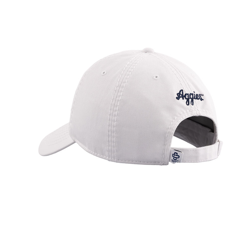 Texas A&M Collegiate Outfitters 6 Panel Adjustable Hat - White