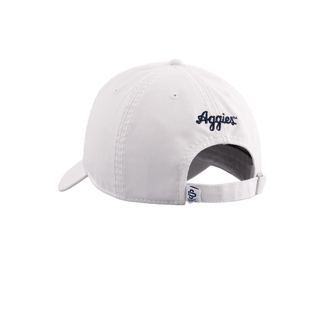 Texas A&M Collegiate Outfitters 6 Panel Adjustable Hat - White