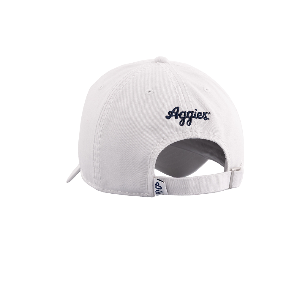 Texas A&M Collegiate Outfitters 6 Panel Adjustable Hat - White