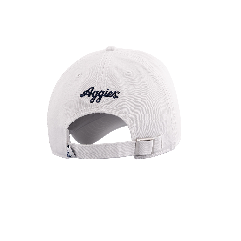 Texas A&M Collegiate Outfitters 6 Panel Adjustable Hat - White