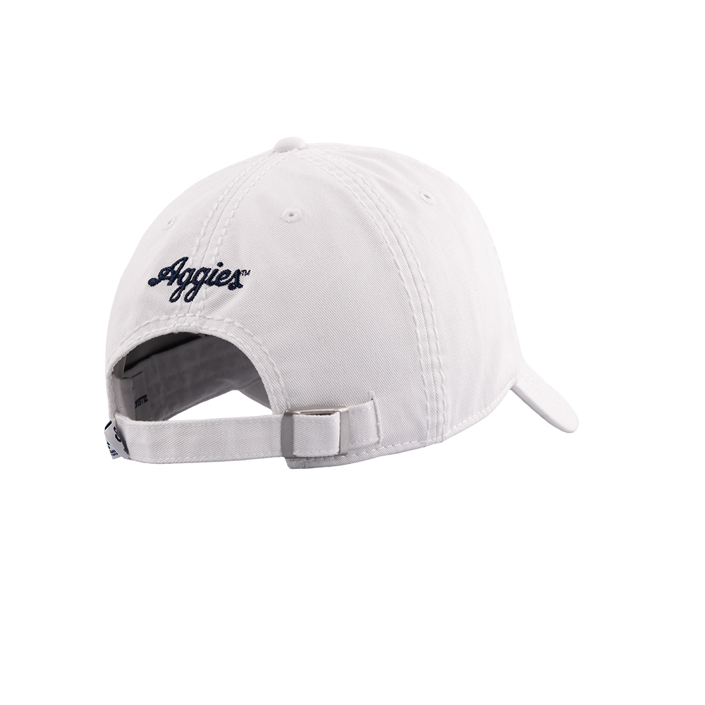Texas A&M Collegiate Outfitters 6 Panel Adjustable Hat - White