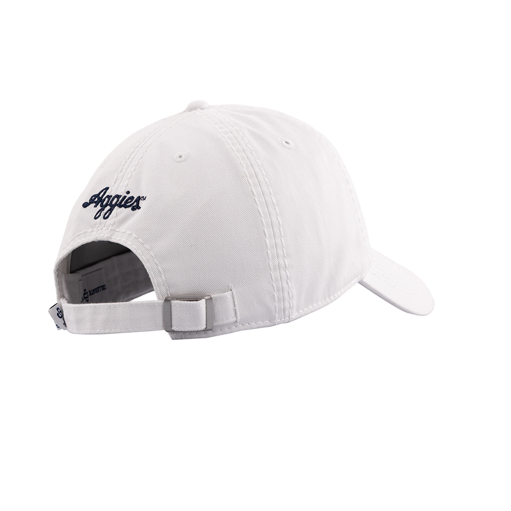 Texas A&M Collegiate Outfitters 6 Panel Adjustable Hat - White