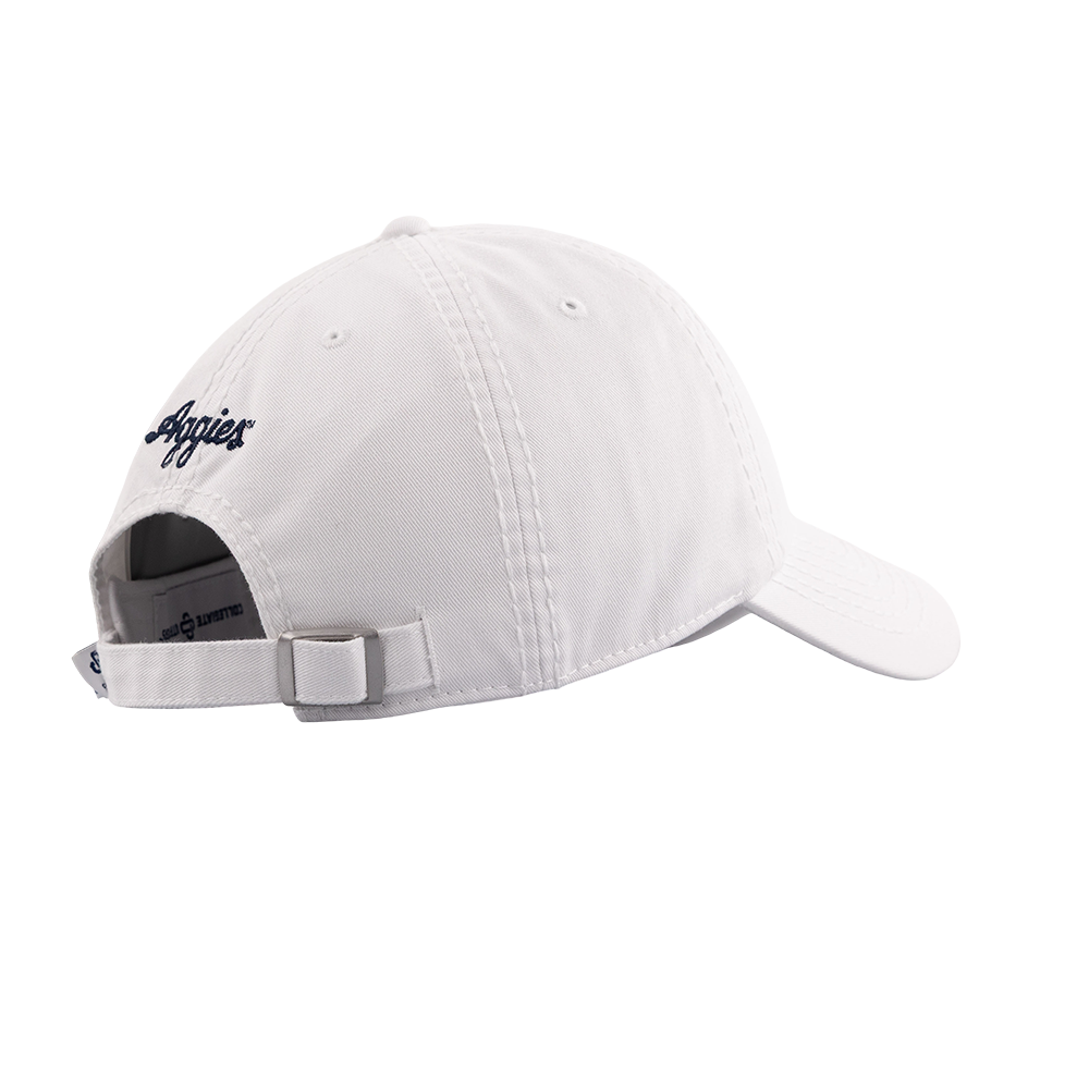 Texas A&M Collegiate Outfitters 6 Panel Adjustable Hat - White